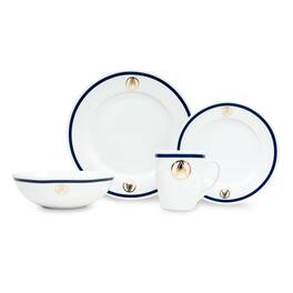 Ukonic - Star Trek: Picard 25th Century 16-Piece Ceramic Dinnerware Set Replica - White