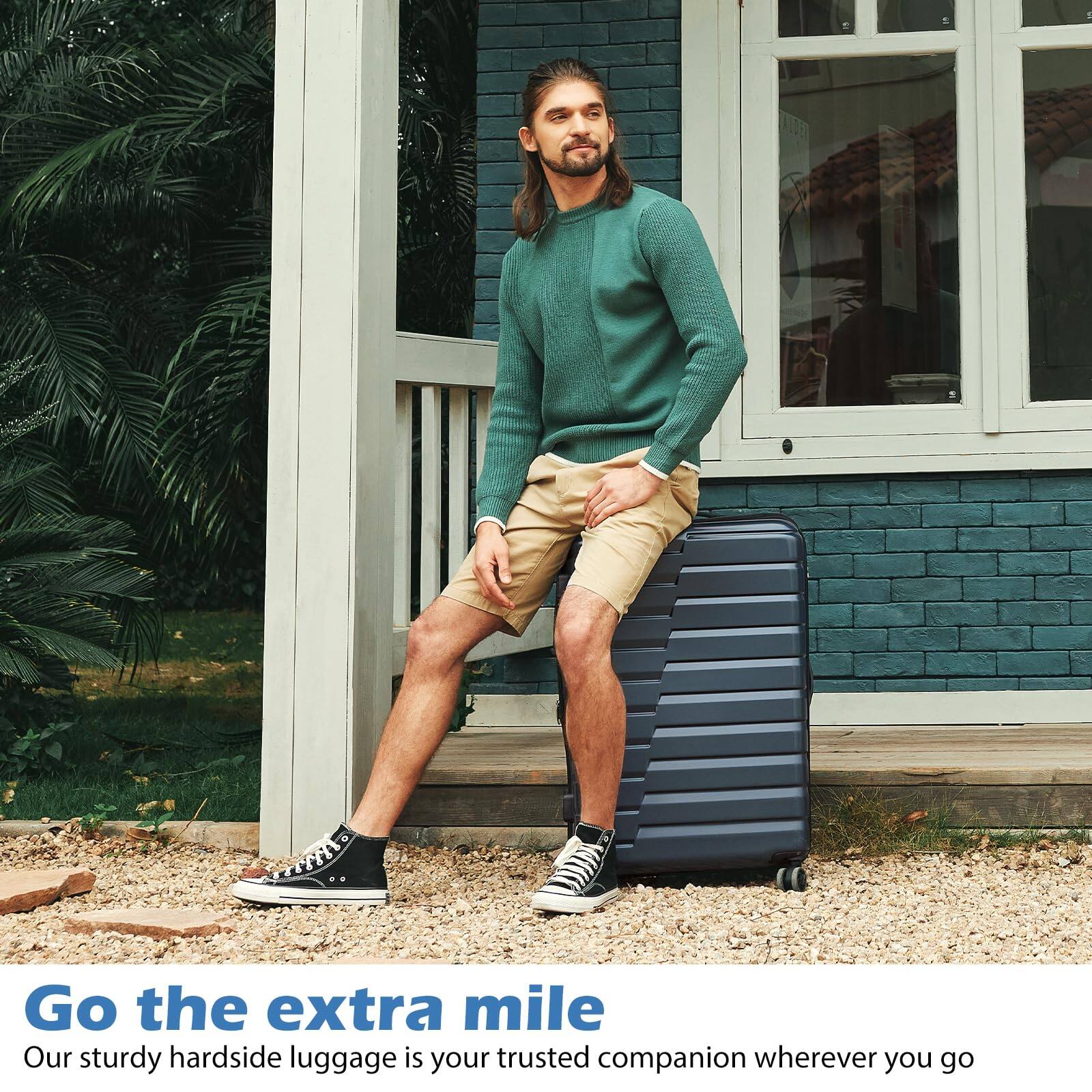 Go the extra mile  
Our sturdy hardside luggage is your trusted companion wherever you go