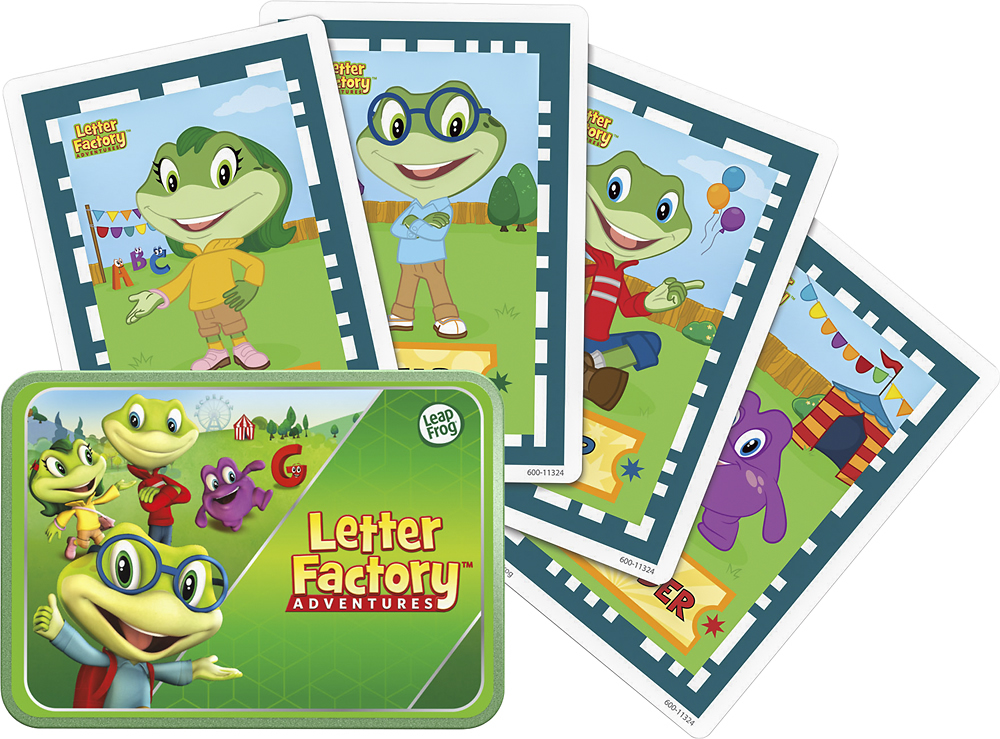 LeapFrog Letter Factory Imagicard Learning Game Booster Pack 10 Cards 
