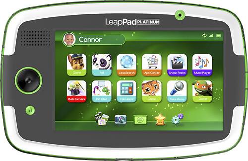 LeapFrog - LeapPad Platinum - 7" - 8GB - Green - Larger Front