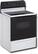 Angle Standard. Whirlpool - 30" Self-Clean Freestanding Electric Range - White on white.