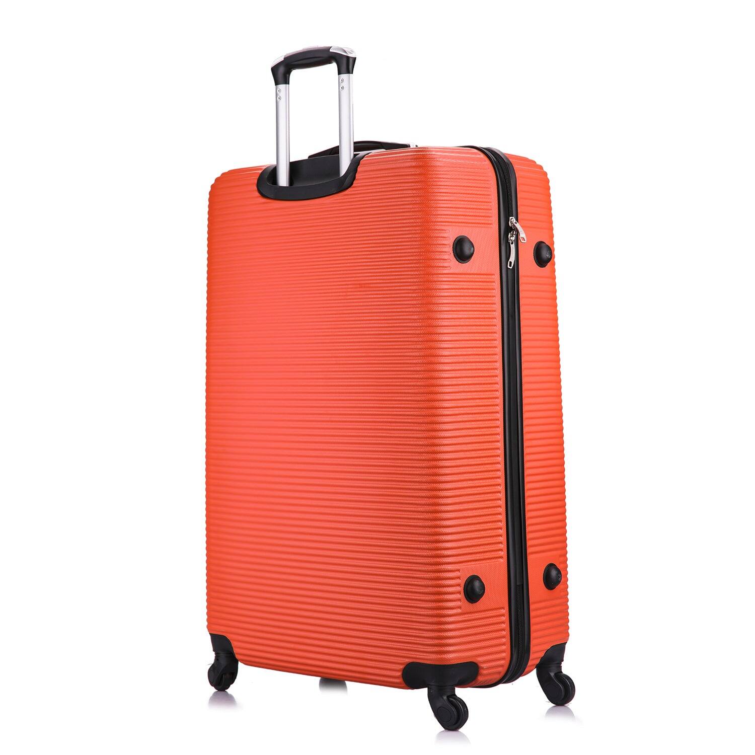 Alt View 1. InUSA - Royal lightweight hardside Spinner Luggage 32" - ORANGE.