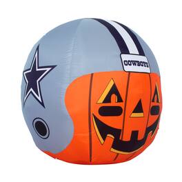 Sporticulture - Dallas Cowboys 4' Inflatable Jack-O'-Helmet - Multicolor