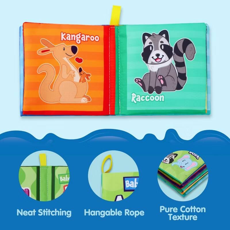 Kangaroo Raccoon DOOK Bab Bal  
Neat Stitching  
Hangable Rope  
Pure Cotton Texture