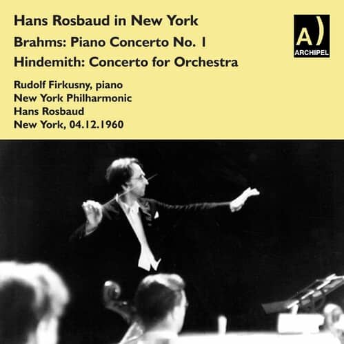 Brahms / Rosbaud - Pno Con 1 R. Firkus  - COMPACT DISCS