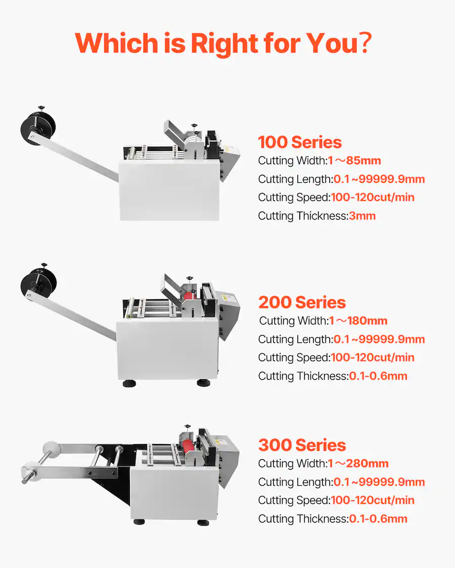 Control Machine Cable VEVOR Auto Heat Shrink Tube Cutter, Cable Pipe Cutting Machine with 1mm ...