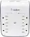 Alt View 11. Belkin - SurgePlus 6-Outlet USB Wall-Mount Surge Protector - White.