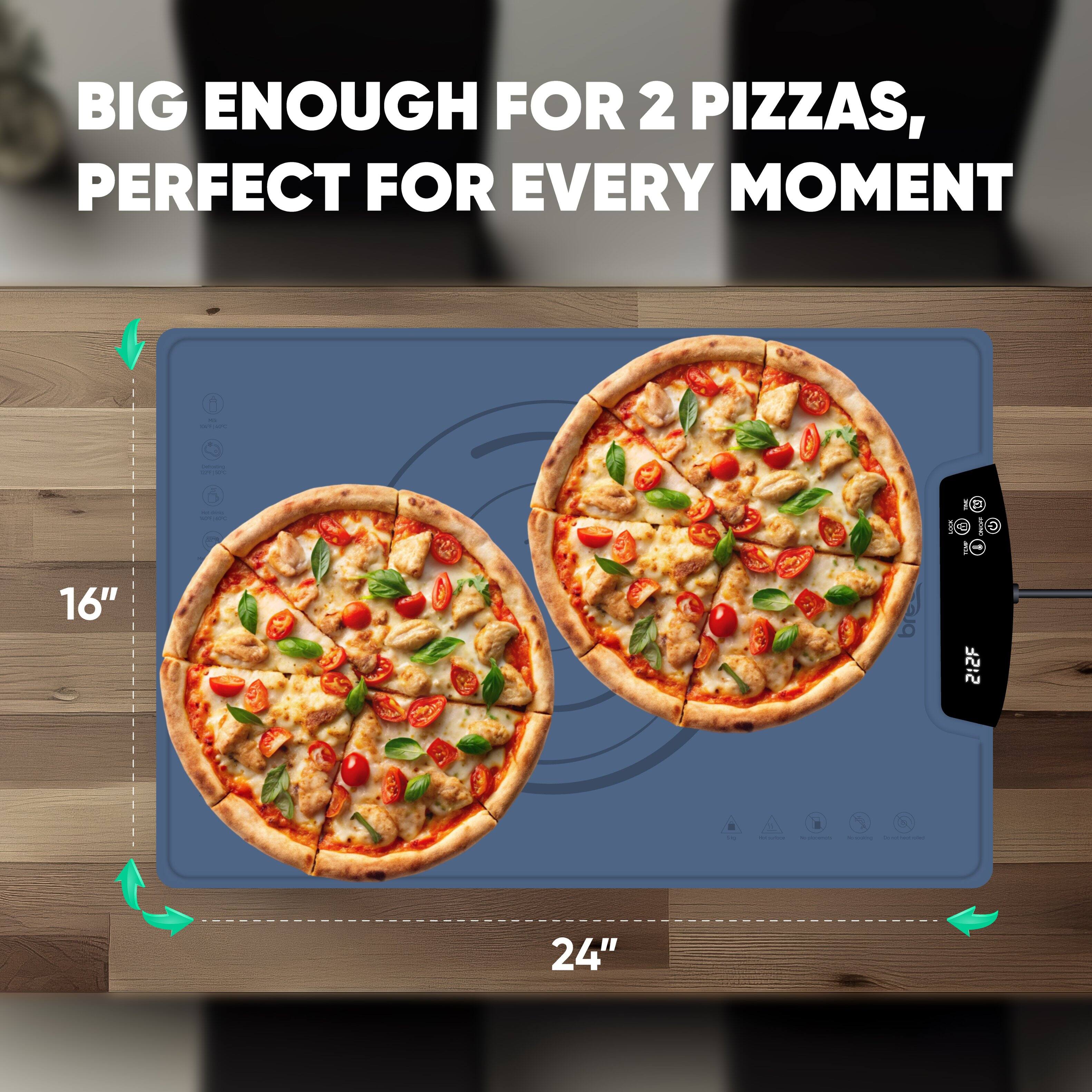BIG ENOUGH FOR 2 PIZZAS, PERFECT FOR EVERY MOMENT

16" 212F

24"