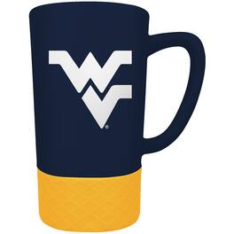 Great American Products - West Virginia Mountaineers Team Logo 16oz. Laser Etched Jump Mug - Multicolor