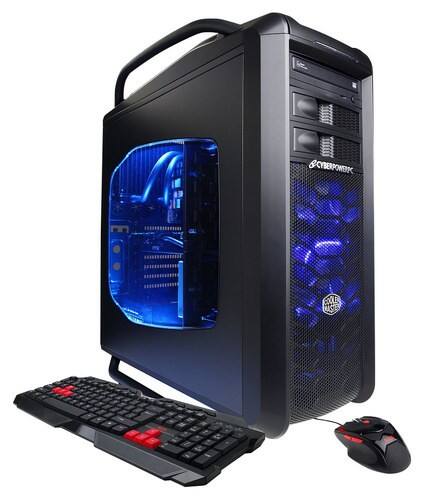 Front Standard. CyberPowerPC - Gamer Supreme Desktop - 16GB Memory - 2TB Hard Drive + 120GB Solid State Drive.