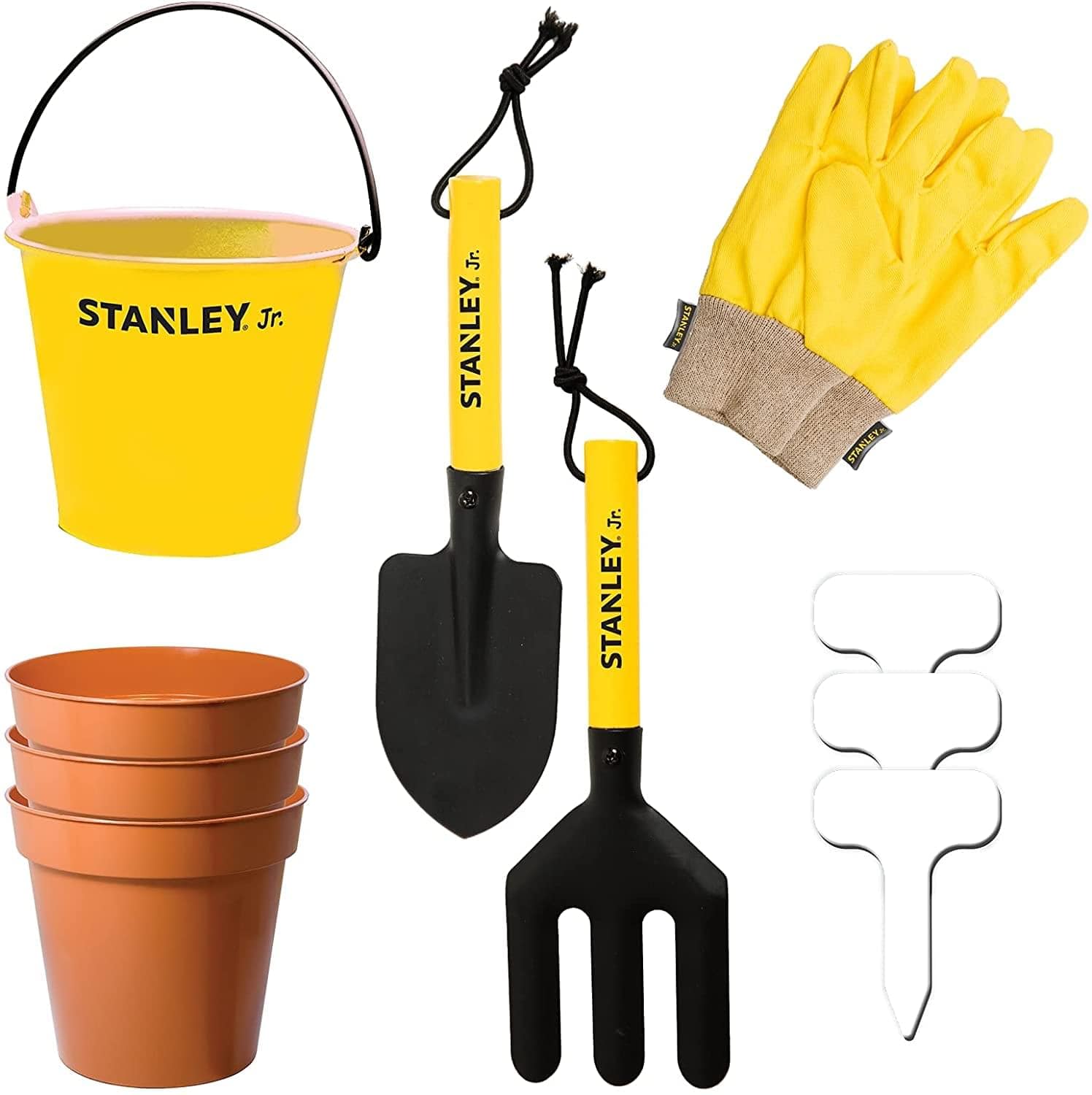Red Tool Box - Stanley Jr. 10 Piece Garden Tool Set - Yellow price history on PriceWatchPro