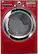 Front. LG - SteamDryer 7.3 Cu. Ft. 9-Cycle Ultralarge-Capacity Steam Gas Dryer - Wild Cherry Red.
