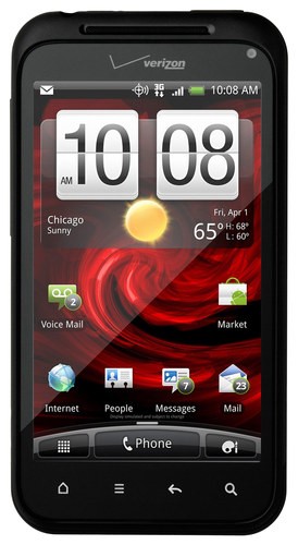  Verizon Wireless Prepaid - Refurbished HTC DROID Incredible 2 No-Contract Cell Phone - Black