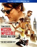 Front Standard. Mission: Impossible - Rogue Nation [Includes Digital Copy] [Blu-ray/DVD] [2015].