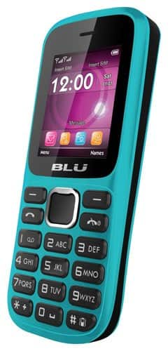 Best Buy: Blu Aria T174i Cell Phone (Unlocked) Blue T174I BLUE