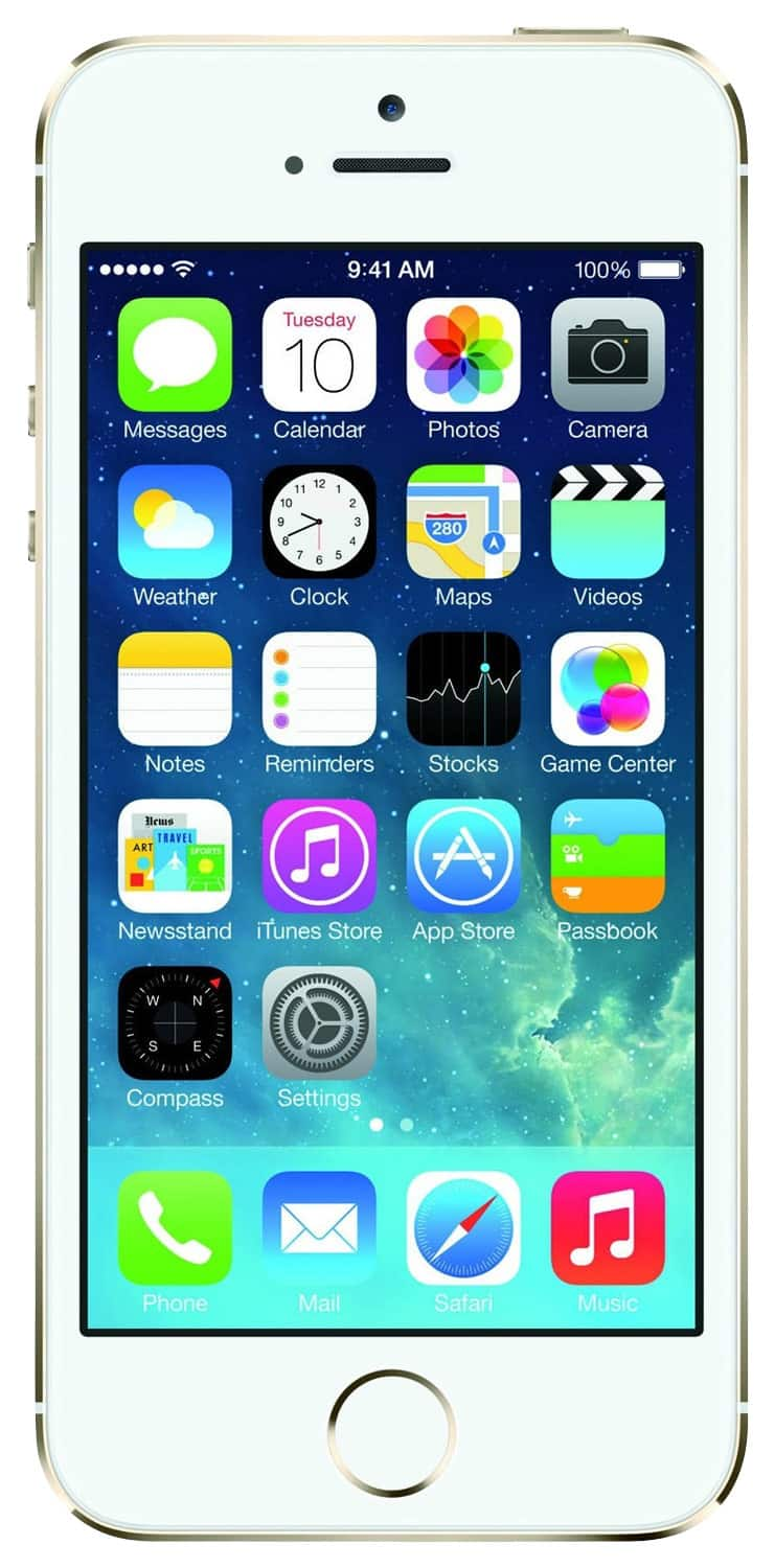 Apple docomo iPhone5s 32GB ゴールド - スマートフォン本体