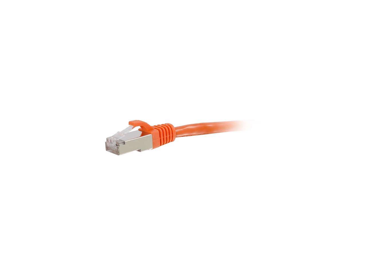 Alt View 1. Cables to Go - C2G / Cables to Go 00880 Cat6 Snagless Shielded (STP) Network Patch Cable, Orange (5 Feet/1.52 Meters).