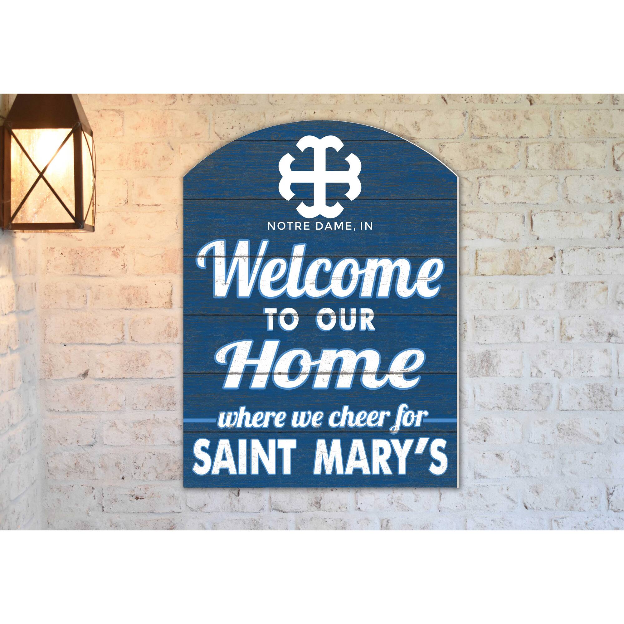 NOTRE DAME, IN  
Welcome to our Home  
where we cheer for SAINT MARY'S