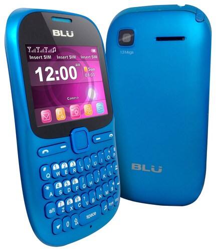 Front Standard. Blu - Hero Pro Cell Phone (Unlocked) - Blue.