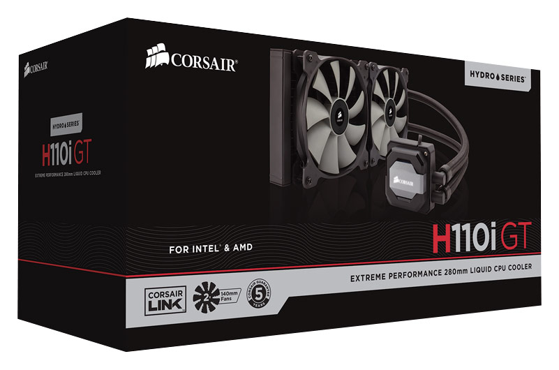 PC/タブレット PCパーツ CORSAIR Hydro Series H110i GT Dual 140mm Liquid  - Best Buy