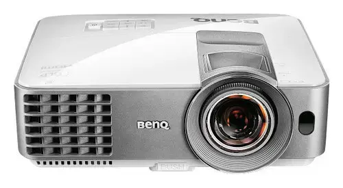 Front. BenQ - WXGA DLP Projector - Silver.