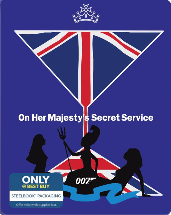  On Her Majesty's Secret Service [Includes Digital Copy] [Blu-ray] [SteelBook] [Only @ Best Buy] [1969]