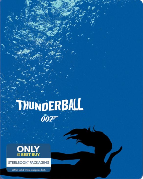  Thunderball [Includes Digital Copy] [Blu-ray] [SteelBook] [Only @ Best Buy] [1965]