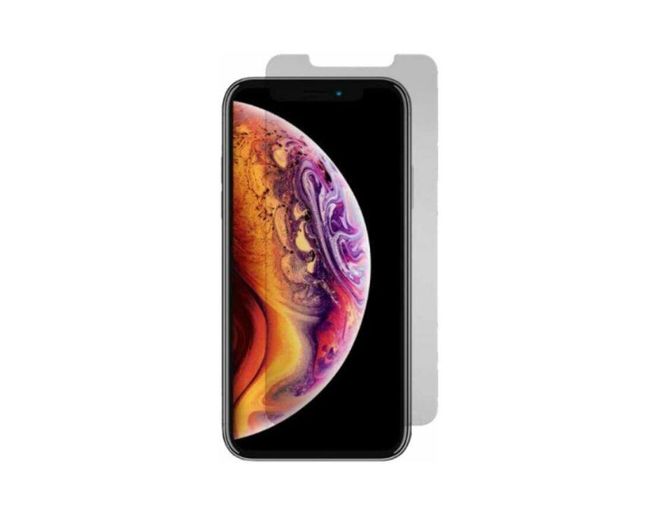 Front. Apple - Apple iPhone XS MAX Screen Protector I Color: Clear - Clear.