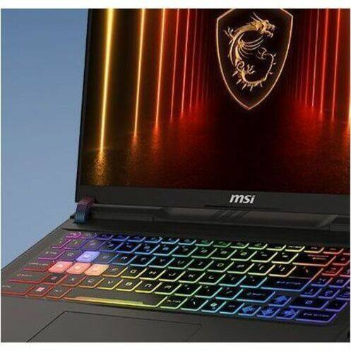 Alt View 4. MSI - MSI Vector 16 HX AI A2XW Vector 16 HX AI A2XWHG-285US 16" Gaming Notebook - QHD+ - 240 Hz - Intel Core Ultra 7 255HX - Gray.