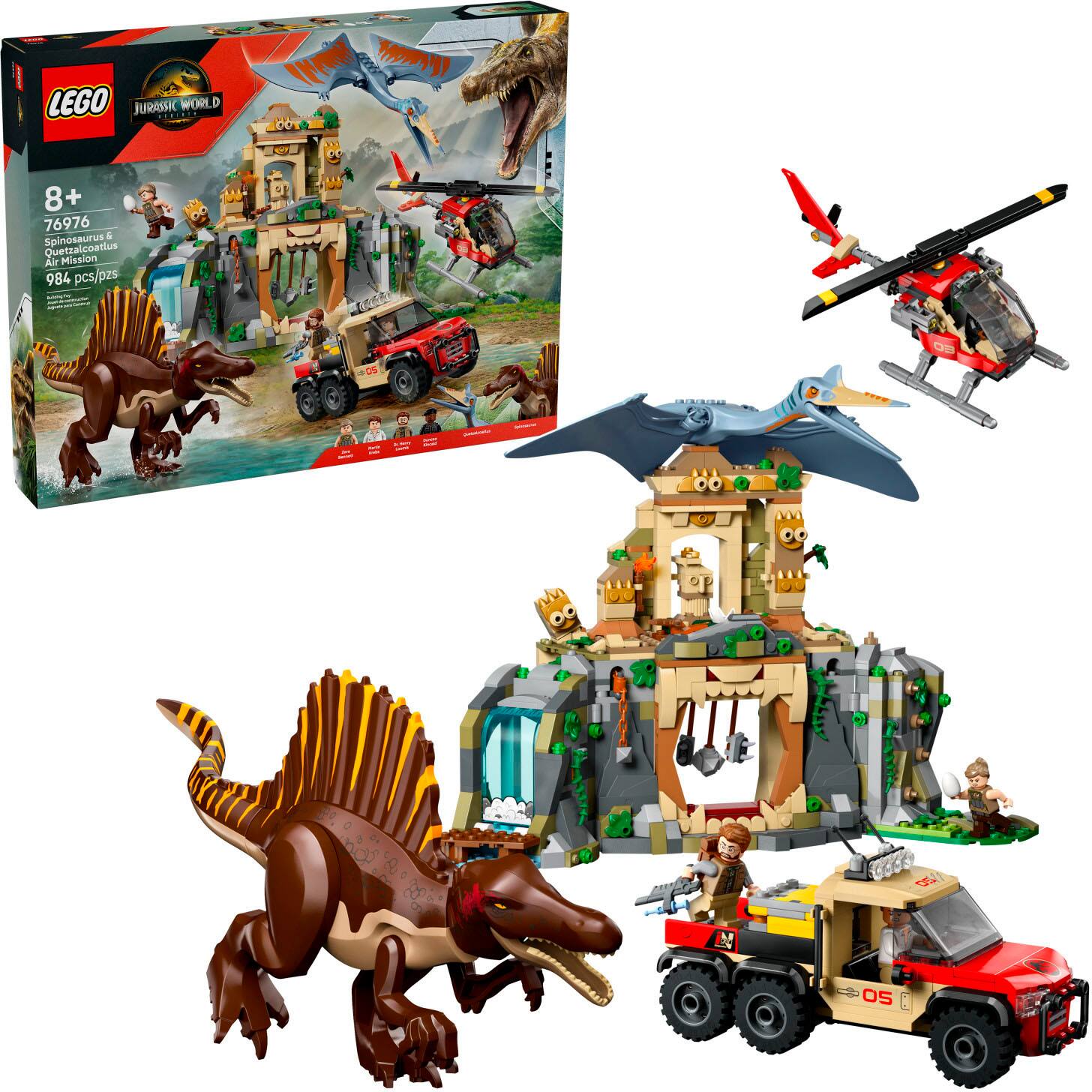 LEGO - Jurassic World Spinosaurus & Quetzalcoatlus Air Mission 76976