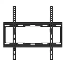 ProMounts - Low-Profile Fixed TV Wall Mount for 32"–65" TVs, Supports up to 100 lbs - Black