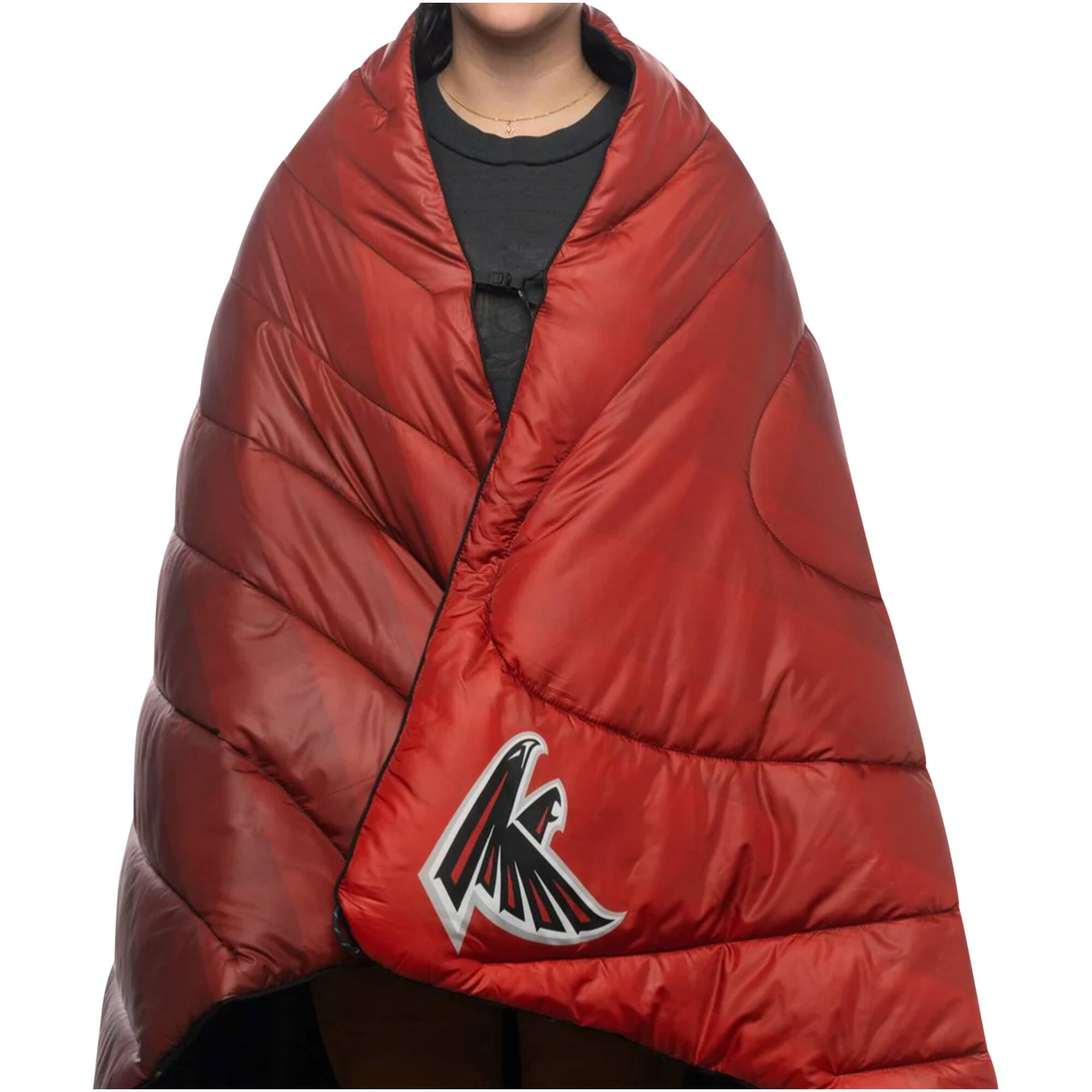 Alt View 2. Rumpl - Atlanta Falcons 75'' x 52'' Original Puffy Blanket - Multicolor.