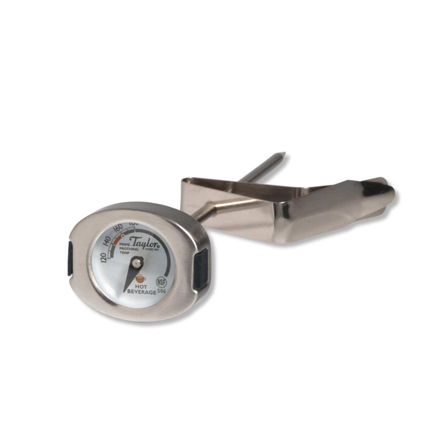 V 160 ata - 120 140 g D ! PRIME FROTHING TEMP Taylor - NSF HOT BEVERAGE 506