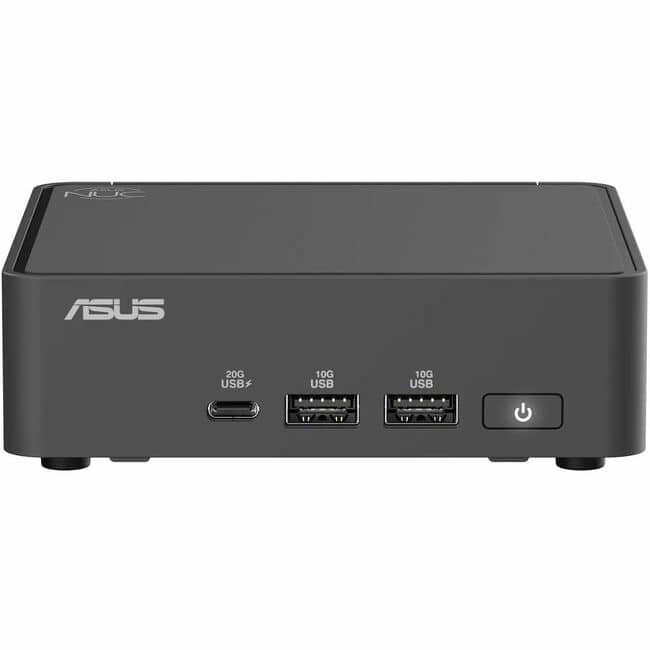 ASUS - NUC 15 Pro RNUC15CRKC7069CU Desktop Computer - Intel Core 7 240H - 16 GB - 1 TB SSD - Mini PC - Intel Chip - Black