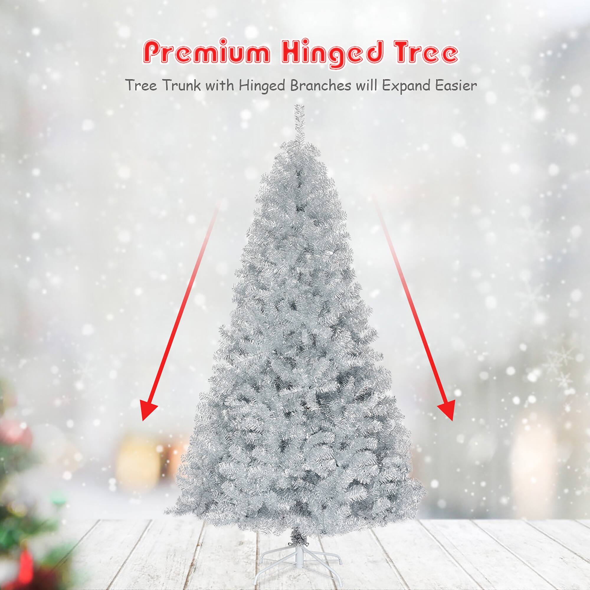 Premium Hinged Tree Tree Trunk with Hinged Branches will Expand Easier