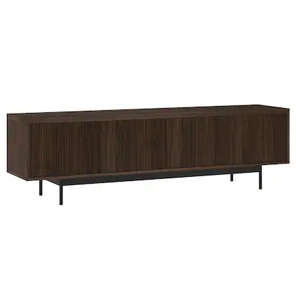Angle. Camden&Wells - Whitman TV Stand Fits Most TVs up to 75 inches - Alder Brown.