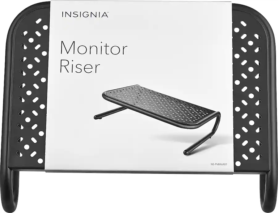 Insignia™ Computer Monitor Riser Black NS-PMM6R01 - Best Buy