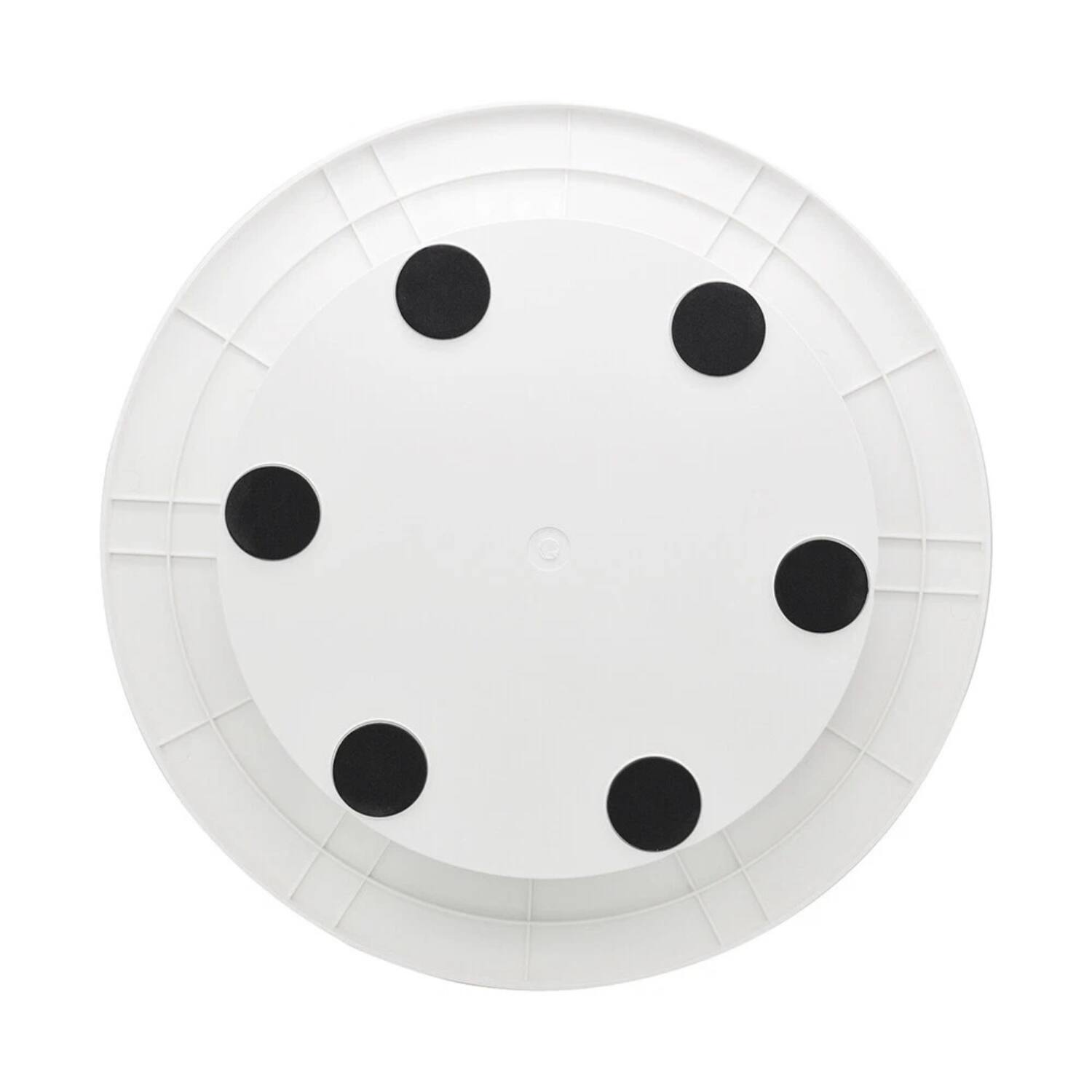 Back. Stock Preferred - 360° Electric Motorized Rotating Turntable Display Stand with Remote White - White.