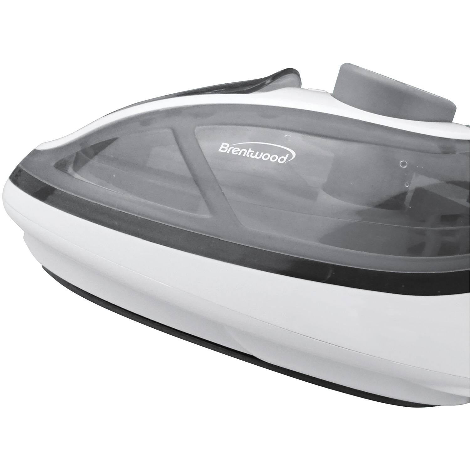 Alt View 1. Brentwood - Nonstick Handheld Steam Iron - White.