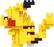 Alt View 1. Bandai - Pikachu - Pokémon - Nanoblock Pokémon Series 1.8" Figure.