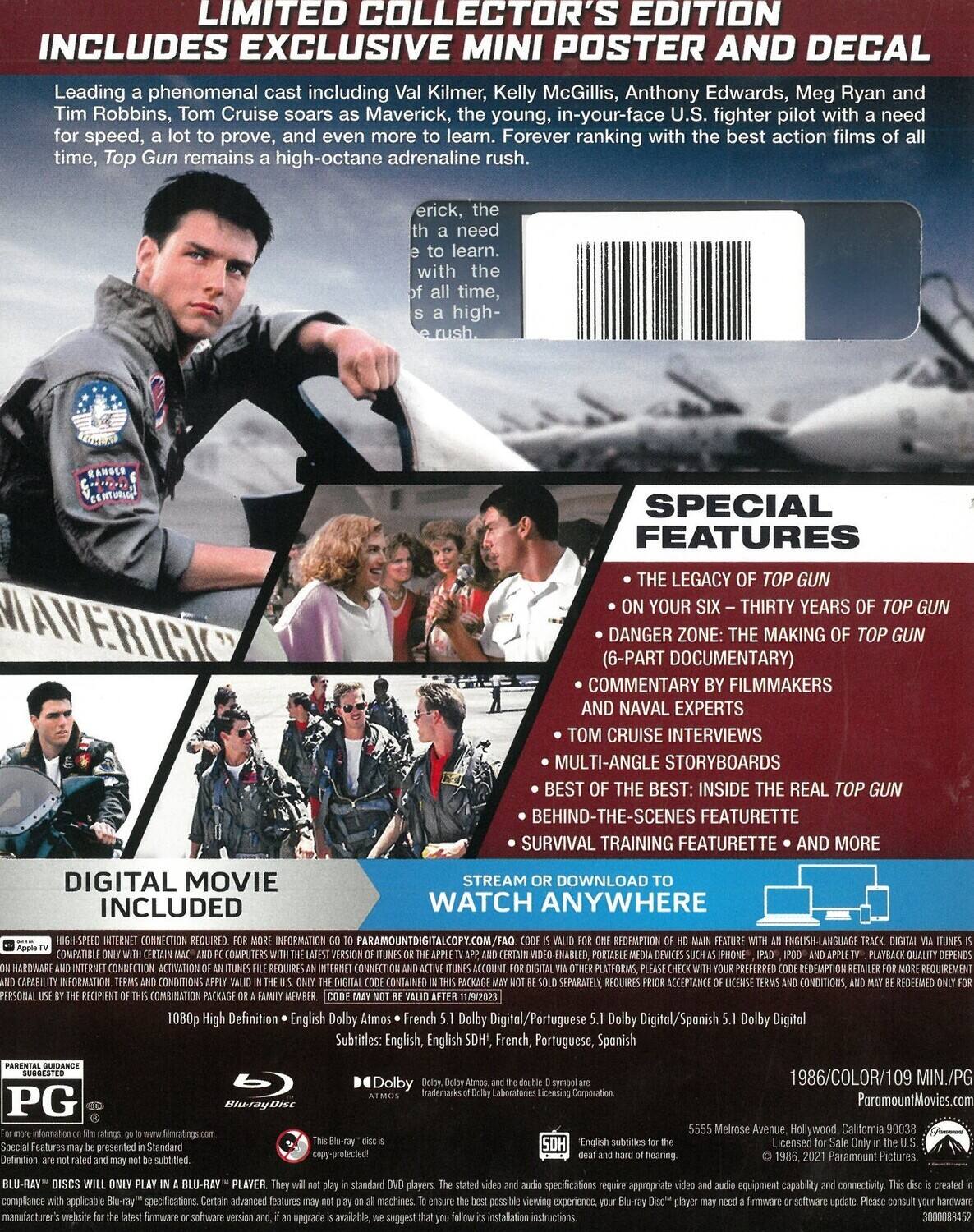 Alt View 1. Top Gun   - BLU-RAY.