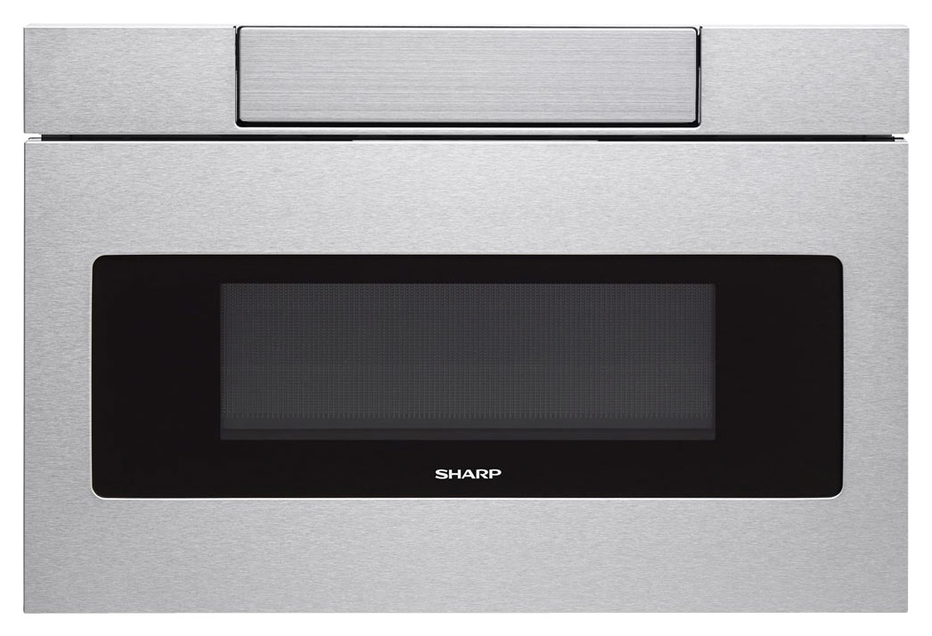 Sharp - 30" 1.2 Cu. Ft. Built-in Microwave Drawer - Stainless Steel