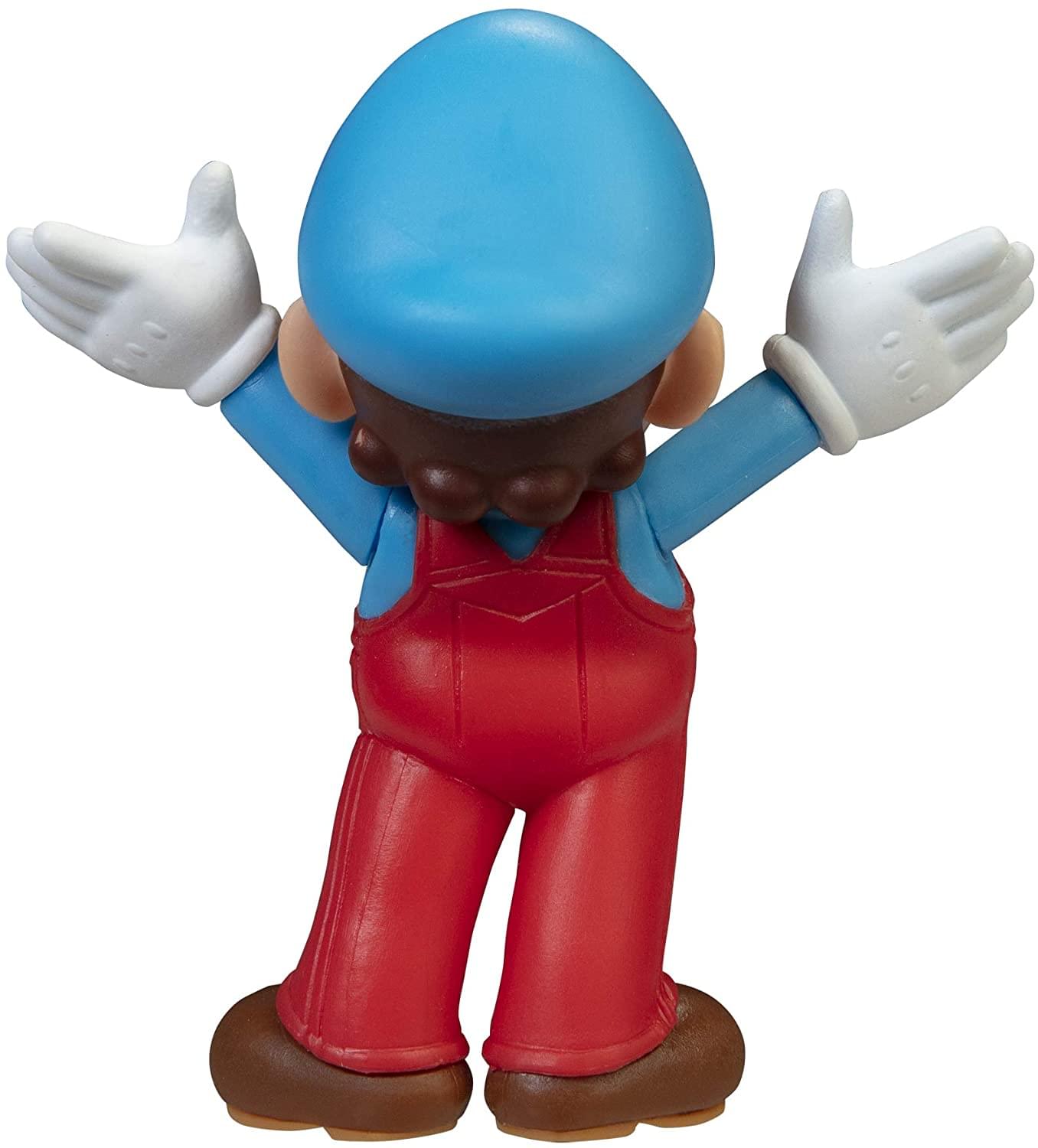 Alt View 10. Jakks Pacific - Super Mario World of Nintendo 2.5 Inch Figure | Open Arms Ice Mario - Blue.