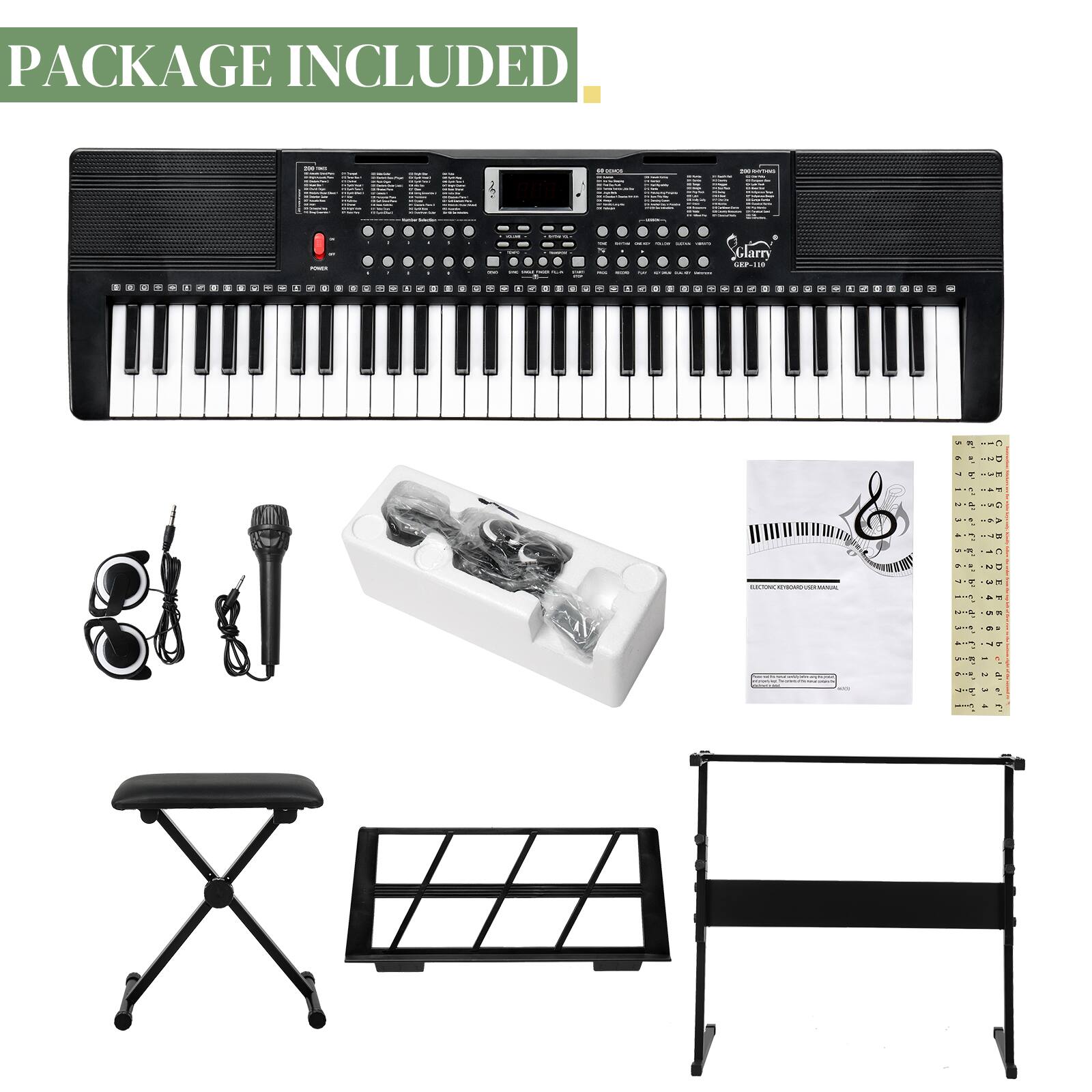 PACKAGE INCLUDED

- 200 aservary
- KIMII
- Setam GEP-110
- 2028
- ITD 4 Ori
- CN: your
- 6. - 2012 z 4