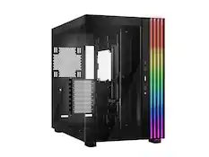 Front. be quiet! - be quiet! LIGHT BASE 900 DX Black ABS / Steel / Tempered Glass ATX Full Tower Case - Black.
