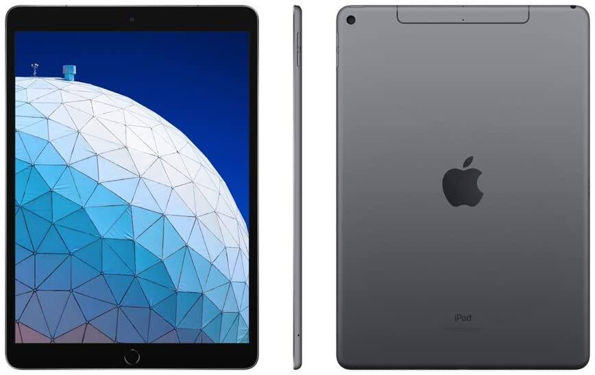 Alt View 1. Apple - iPad Air 3 A2153 (WiFi + Cellular Unlocked) 64GB - Space Gray.