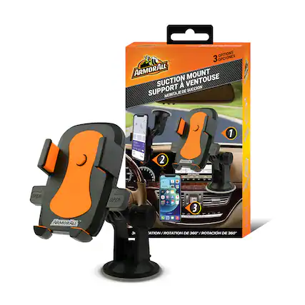 ARMORALL
3 OPTIONS / 3 OPCIONES
SUCTION MOUNT / SUPPORT À VENTOUSE / MONTAJE DE SUCCION
1 LROSS 100s
OPEN ARMORALES
3 ATION/ROTATION / ROTATION DE 360