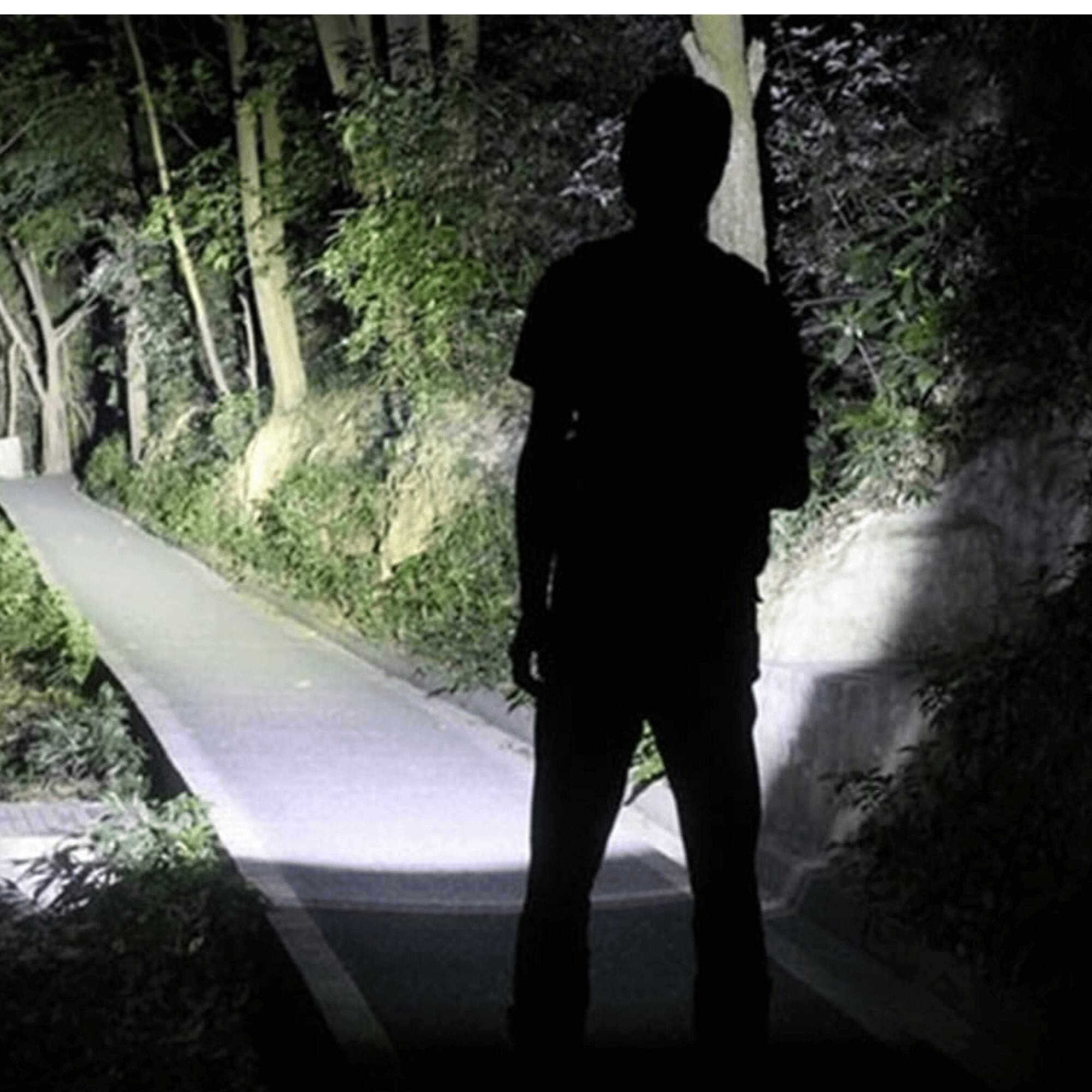 Alt View 5. Solaray - ZX1-XL 18650 Tactical Flashlight - Black.