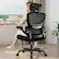 Alt View 5. KERDOM - High Back Ergonomic Office Chair, Breathable Mesh Desk Chair with Lumbar Support, Flip-up Arms, Computer Gaming Chair - Black.