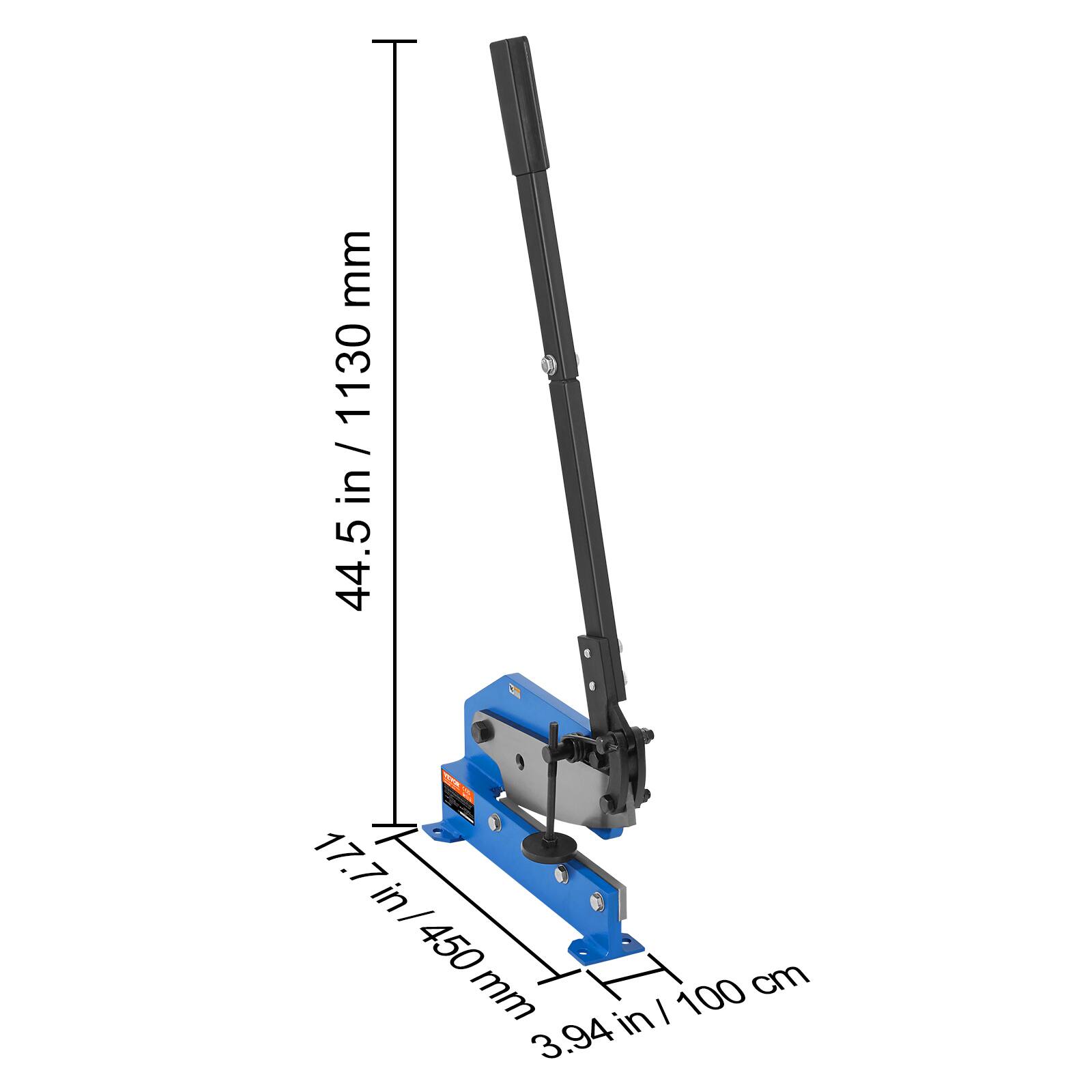 - Height: 44.5 in / 1130 mm
- Width: 17.7 in / 450 mm
- Depth: 3.94 in / 100 cm